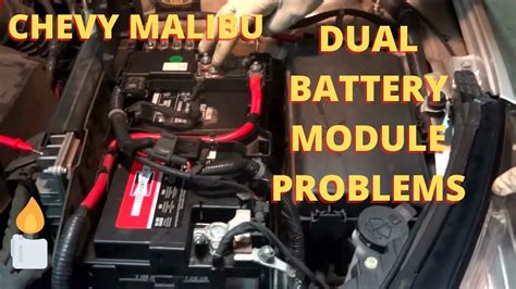 The battery in a 2015 Chevrolet Equinox is on the right side of the engine compartment, in front of the fuse block and under the vehicles main computer unit. . 2015 chevy malibu dual battery control module replacement